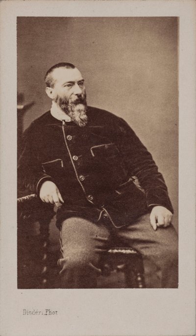 صورة لألفونس كار 1808-1890. بواسطة أندريه أدولف يوجين ديسديري