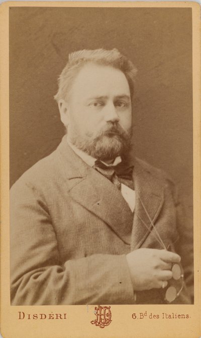 صورة لإميل زولا 1840-1902. بواسطة أندريه أدولف يوجين ديسديري