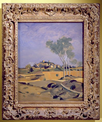 منظر طبيعي في ميدي، حوالي عام 1932 (زيت على قماش) بواسطة أندريه درين