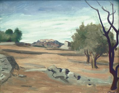 منظر طبيعي في بروفانس، حوالي عام 1931 (زيت على قماش) بواسطة Andre Derain