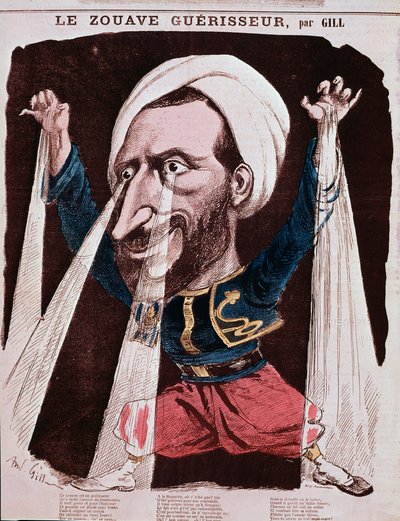 صورة للمعالج يعقوب تسمى الزواف يعقوب (نقش بواسطة أندرو جيل