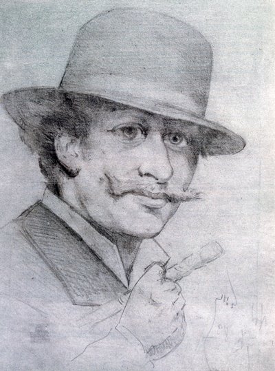 بورتريه ذاتي بواسطة أندريه جيل ، 1883 ، 1927 بواسطة أندرو جيل