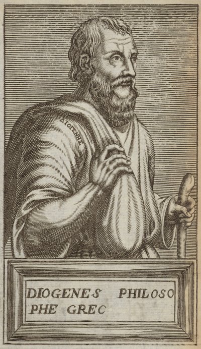 Diogenes of Sinope بواسطة أندريه ثيفت