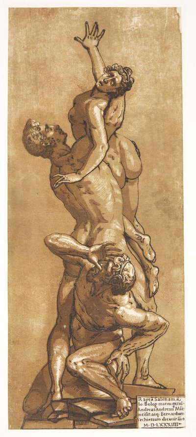 اختطاف سيدة سابين بواسطة Giambologna
