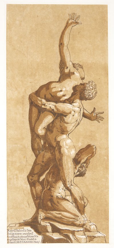 اختطاف سيدة سابين بواسطة Giambologna