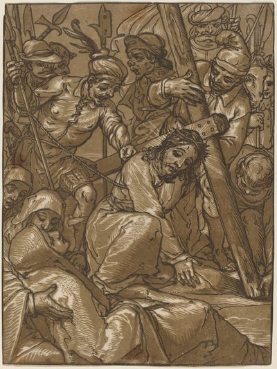حمل الصليب ، 1580. بواسطة أندريا أندريني