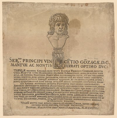 انتصار يوليوس قيصر ، 1593-99. بواسطة أندريا أندريني