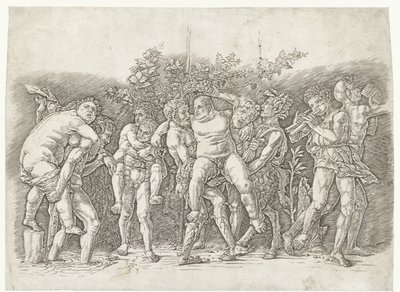 التقى Bacchanal مع Silenus بواسطة أندريا مانتيجنا