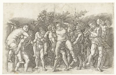 التقى Bacchanal مع Silenus بواسطة أندريا مانتيجنا