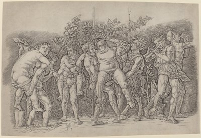 باتشانال مع Silenus بواسطة أندريا مانتيجنا