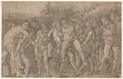 باتشانال مع Silenus بواسطة أندريا مانتيجنا