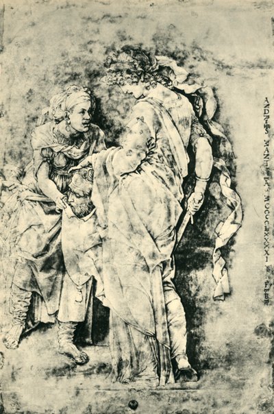 جوديث مع رئيس Holofernes ، 1490-1495 ، 1943. بواسطة أندريا مانتيجنا