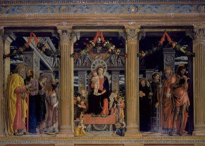 San-Zeno-Altar. 1457-1460 بواسطة أندريا مانتيجنا