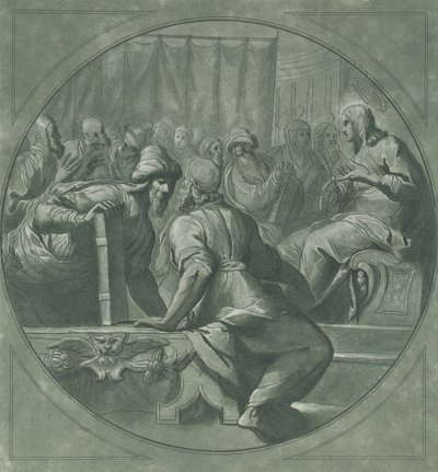 المسيح يربك الأطباء ، 1750-70. بواسطة أندريا سكاتشي