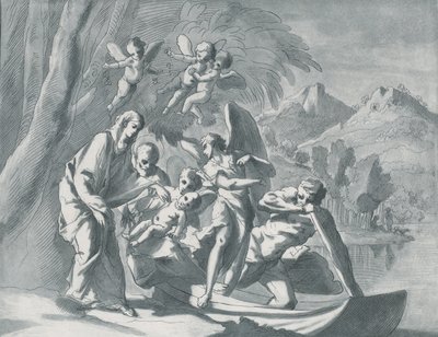 الباقي في الرحلة إلى مصر ، 1740-1771. بواسطة أندريا سكاتشي