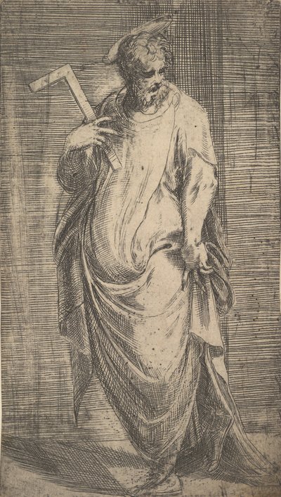 القديس يعقوب الصغرى من المسيح والرسل ، كاليفورنيا. 1548-50. بواسطة أندريا شيافوني