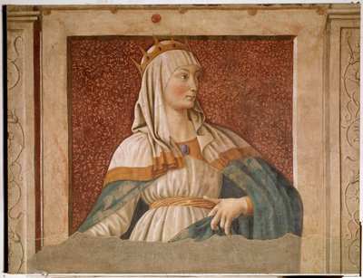 Portrait of Queen Esther (Fresco بواسطة أندريا ديل كاستانيو