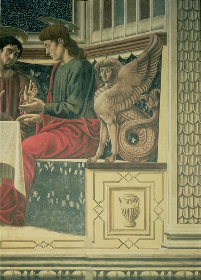 العشاء الأخير ، تفاصيل القديس يعقوب الصغير ، 1447 تفاصيل جدارية 85172 بواسطة أندريا ديل كاستانيو
