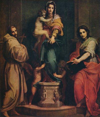 مادونا من Harpies ، 1517 بواسطة أندريا ديل سارتو