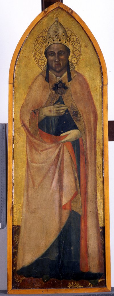 القديس غريغوريوس ، 1370 (درجة الحرارة على خشب الحور) بواسطة Andrea di Bonaiuto fl.1343 77 Andrea di Bonaiuto fl.1343 77