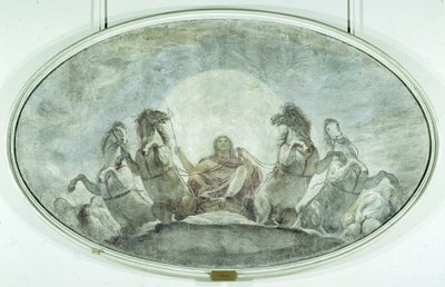 عربة أبولو بواسطة Andrea the Elder Appiani