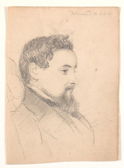صورة ذكر ، الملف الشخصي إلى اليمين بواسطة Andreas Fritz