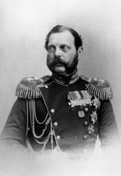 القيصر ألكسندر الثاني من روسيا ، c1860s بواسطة Andrei Deniere