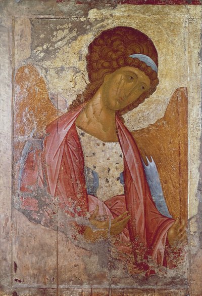 The Archangel Michael, by Andrei Rublev or Andrej Rubljov (1360-1430), painted between 1410 and 1420, Icon. بواسطة أندريه روبليف