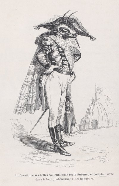كان لديه فقط ألوانه الجميلة ... من مشاهد من الحياة الخاصة والعامة ... ، كاليفورنيا. 1837-47. بواسطة أندرو بست ليلوار