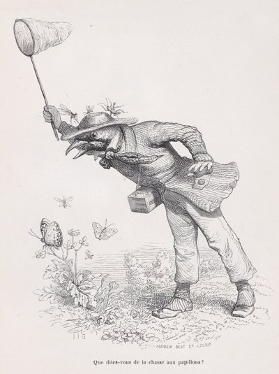 ماذا تقول عن مطاردة الفراشات من مشاهد من القطاعين الخاص والعام ... ، كاليفورنيا. 1837-47. بواسطة أندرو بست ليلوار