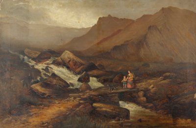 بالقرب من Idwal ، ويلز بواسطة أندرو برانديش هولت