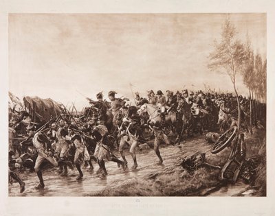 بعد واترلو: كل شخص له ، 1890 (حفر بني داكن) بواسطة أندرو كاريك جو