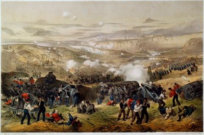 معركة إنكرمان في 5 نوفمبر 1854 ، 1855. بواسطة أندرو ماكلور