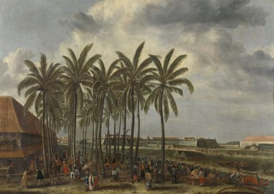 قلعة باتافيا ، 1661 بواسطة أندريس بيكمان