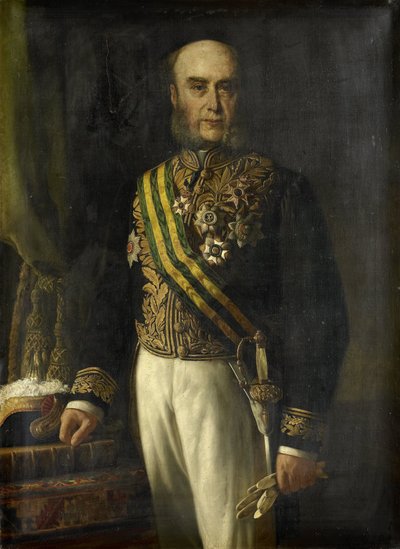 جيمس لودون (1824-1900). الحاكم العام (1871-1875) بواسطة أندريس فان دن بيرج