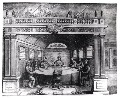 الفلكيون العظماء ، من "Prodomus Astronomiae" بقلم يوهانس هيفيليوس (1611-87) المنشور في غدانسك ، 1690 بواسطة Andrzej Stech