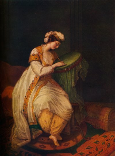 تسلية الصباح ، c1784 بواسطة أنجليكا كوفمان