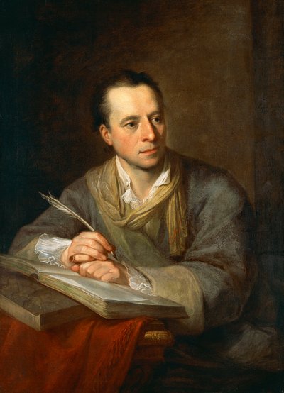 صورة يوهان يواكيم وينكلمان (Stendal 1717-Trieste 1768) ، عالم الآثار الألماني ومؤرخ الفن بواسطة أنجليكا كوفمان