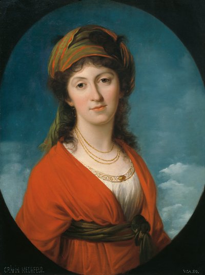 صورة للكونتيسة ماري تيريز ميرفيلد ، ني ديتريشستين ، ج. 1790. بواسطة أنجليكا كوفمان