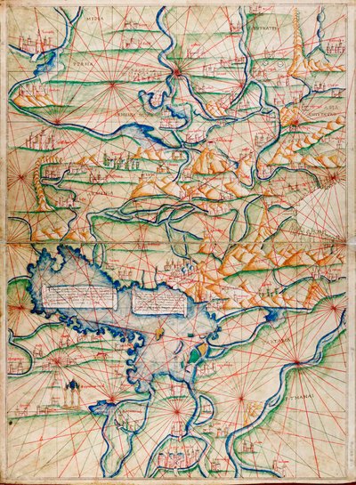 بحر قزوين بواسطة أنجيلو دي الكونت فريدوتشي