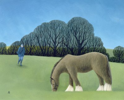 حصان شاير ، 2006 بواسطة Anna Phillips