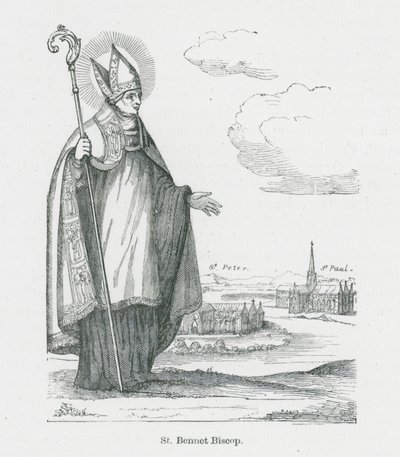 سانت بينيت بيسكوب (ليثو) بواسطة 