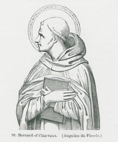 القديس برنارد كليرفو (ليثو) بواسطة 