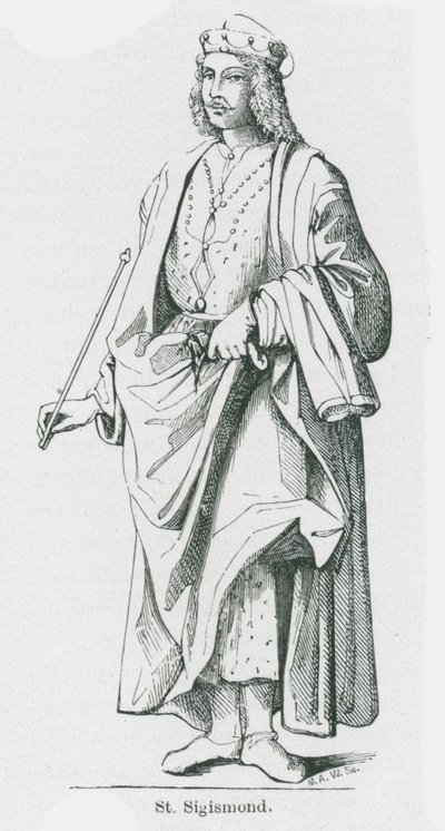 سانت سيجيسموند (طباعة حجرية) بواسطة 