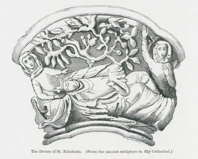 حلم القديسة إثيلريدا (ليثو) بواسطة 