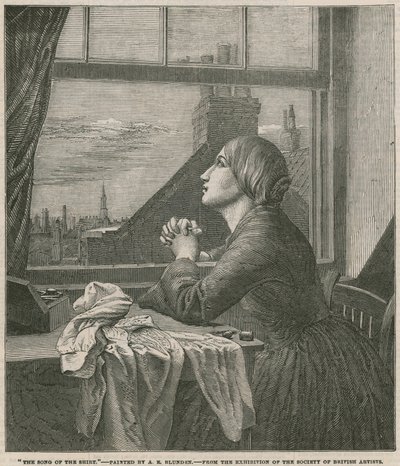 أغنية القميص - رسمها AE Blunden (نقش) بواسطة آنا إ. بلوندن