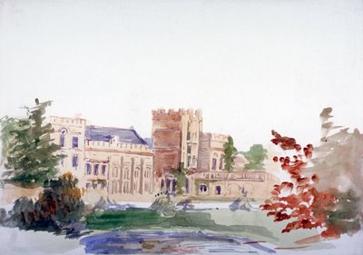 "قلعة من خلال الأشجار" ، 1864-1930 بواسطة آنا ليا ميريت