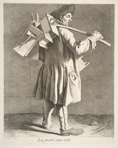 The Rat Catcher ، 1746. بواسطة آن كلود فيليب دي كايلس