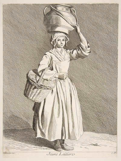 يونغ ميلكميد ، 1737. بواسطة آن كلود فيليب دي كايلس