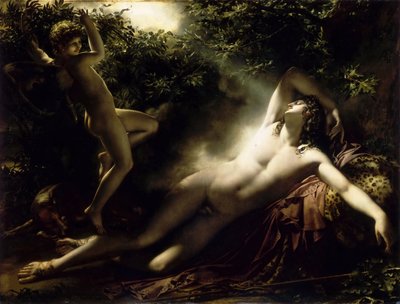 The Sleep of Endymion ، 1791. بواسطة آن لويس جيروديت دي رويسي تريوسون